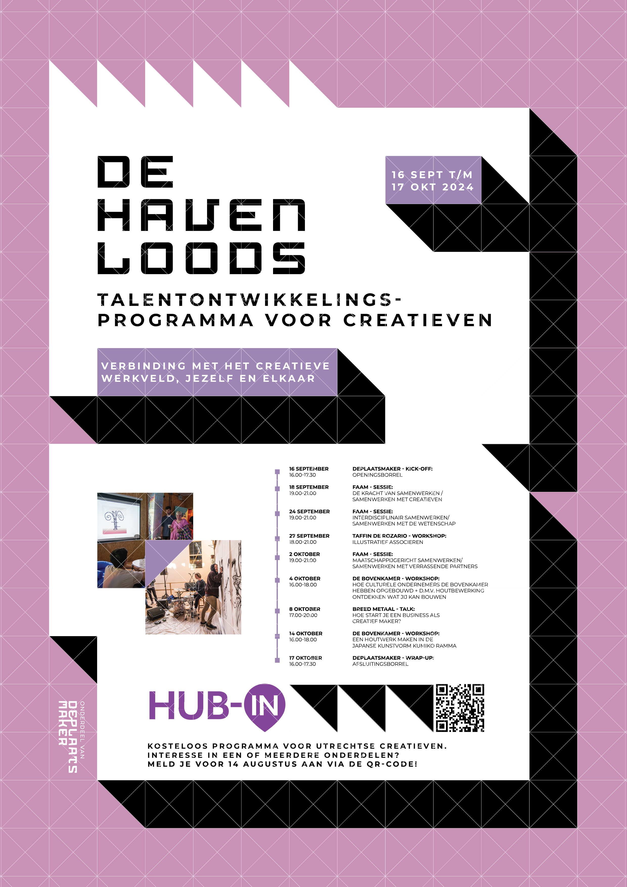 Talentontwikkelings- programma voor creatieven